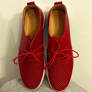Size 11 Red loafers. Never worn!